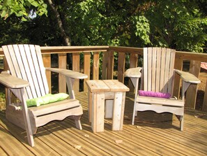 Terrace/patio - Camping la Tuque (Belaye)