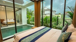 Vila, 2 kamar tidur (Unit 4) | 2 kamar tidur, brankas, setrika/meja setrika, dan Wi-Fi gratis