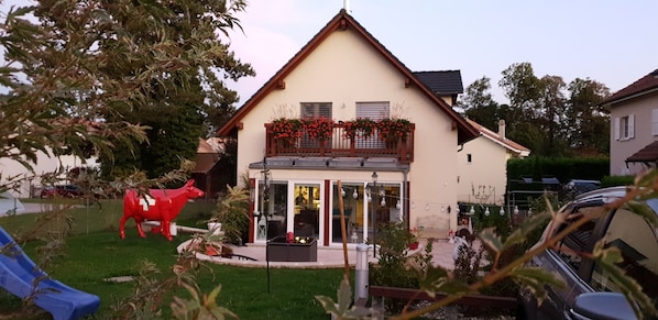 Façade de l’hébergement