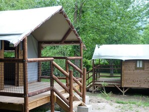 Terrace/patio - Camping L'Arrayade (Ger)
