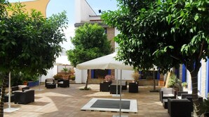 Terrace/patio - Hotel  Doña Aldonza (Santaella)