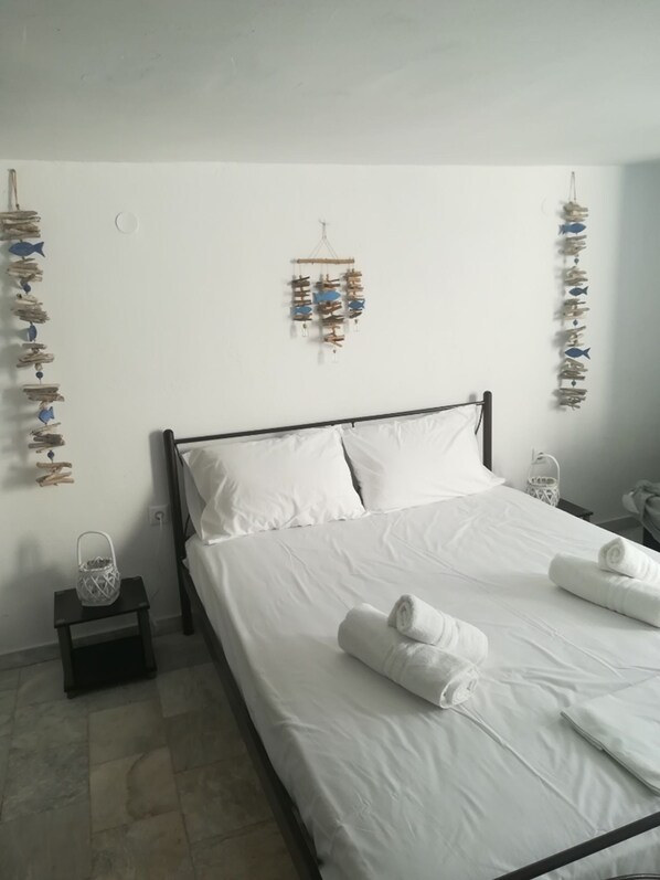 Studio | Iron/ironing board, free WiFi, bed sheets - Classy Mykonian Studio - Ornos (Mykonos)