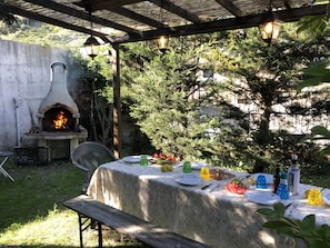 Outdoor dining - La casa sul fiume (Ellera)