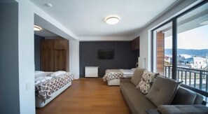 Basic Apartment, Multiple Beds, City View