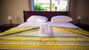 วิลล่า (2 Bedrooms) | 2 ห้องนอน, เตารีด/โต๊ะรีดผ้า, Wi-Fi ฟรี, ผ้าปูที่นอน