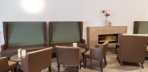 Sitteområde i lobbyen