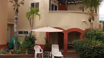 Piscina all'aperto, una piscina riscaldata