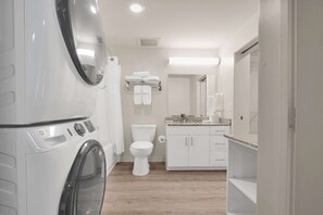 Free toiletries, hair dryer, towels, soap - WaterWalk Extended Stay Raleigh Durham Research Triangle (Morrisville)