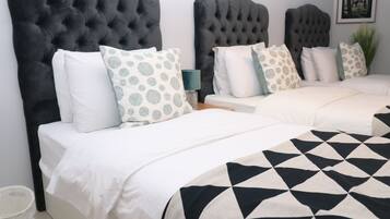 Triple Room | Egyptian cotton sheets, premium bedding, Select Comfort beds