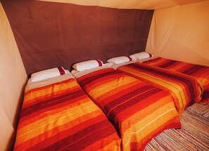 Bed sheets - MAMA Merzouga Camp (Rissani)
