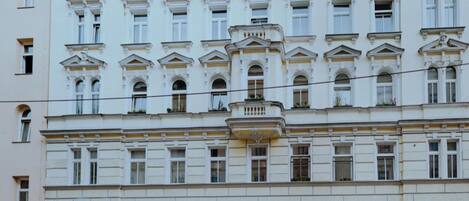 Façade de l’hébergement