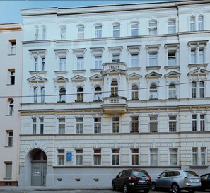 Fassade der Unterkunft