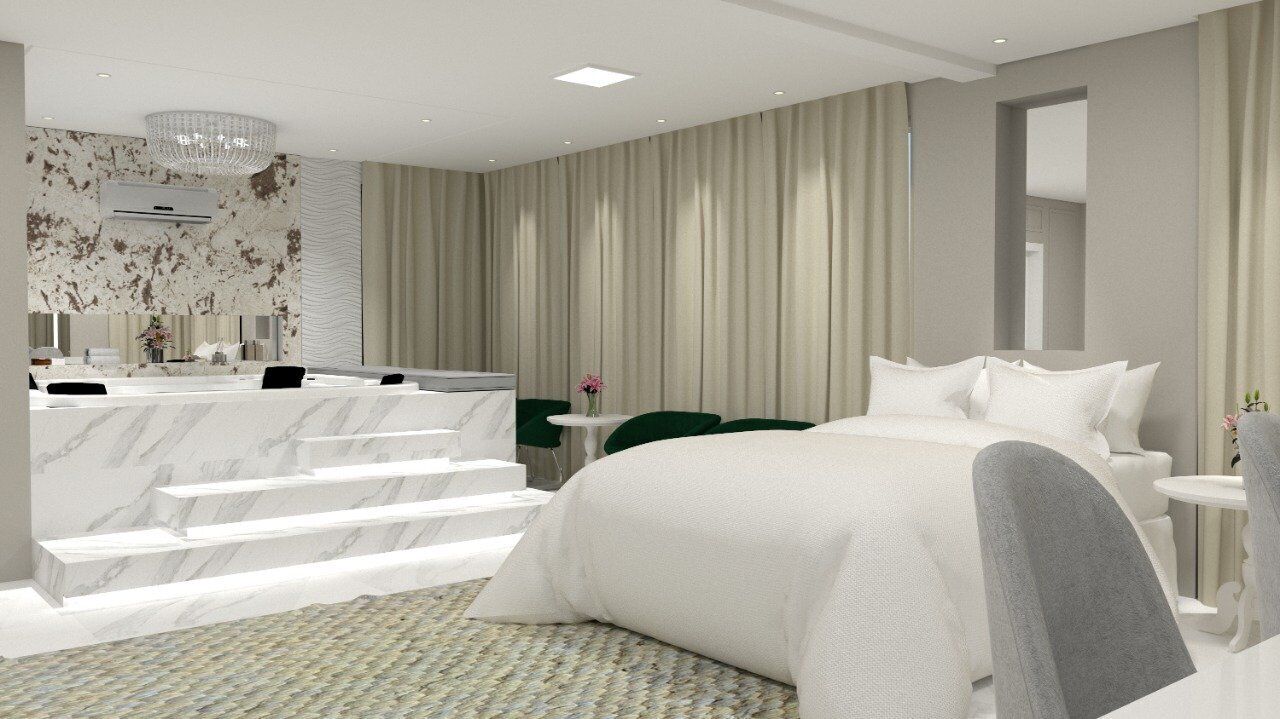 Minibar, laptop workspace, blackout drapes, soundproofing