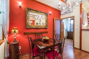 Superior Apartment, 1 Bedroom | Living area