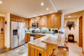 Fridge, microwave, oven, stovetop - Villa Cortina in Vail Village-Fantastic Location! (Vail)