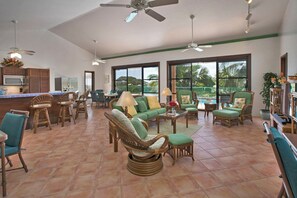 TV - A Slice of Heaven at Villa Escapar: Lap Pool, A/C, and Views of Hart Bay and Chocolate Hole (St. John)