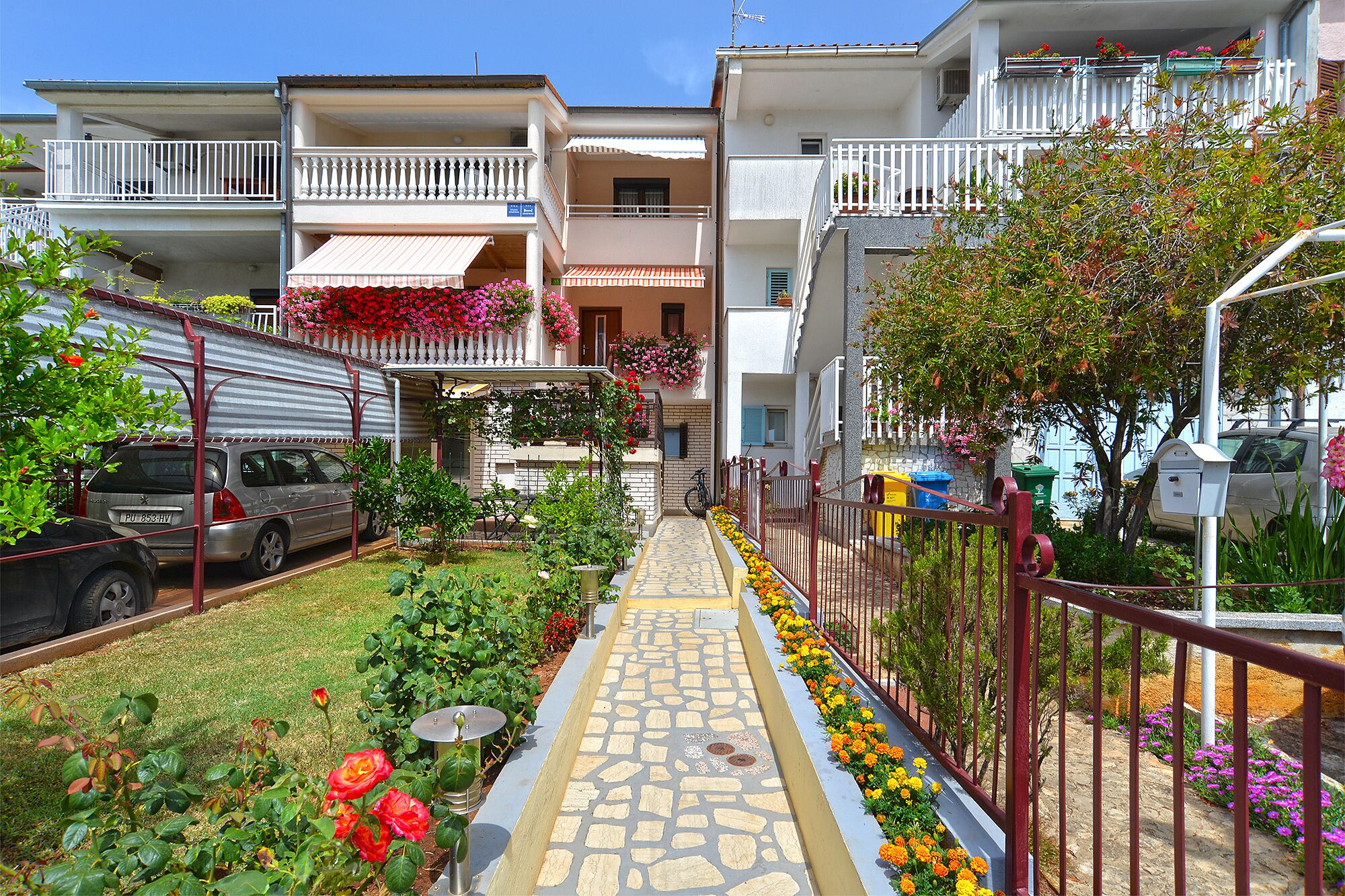 Overnattingsstedets uteområder