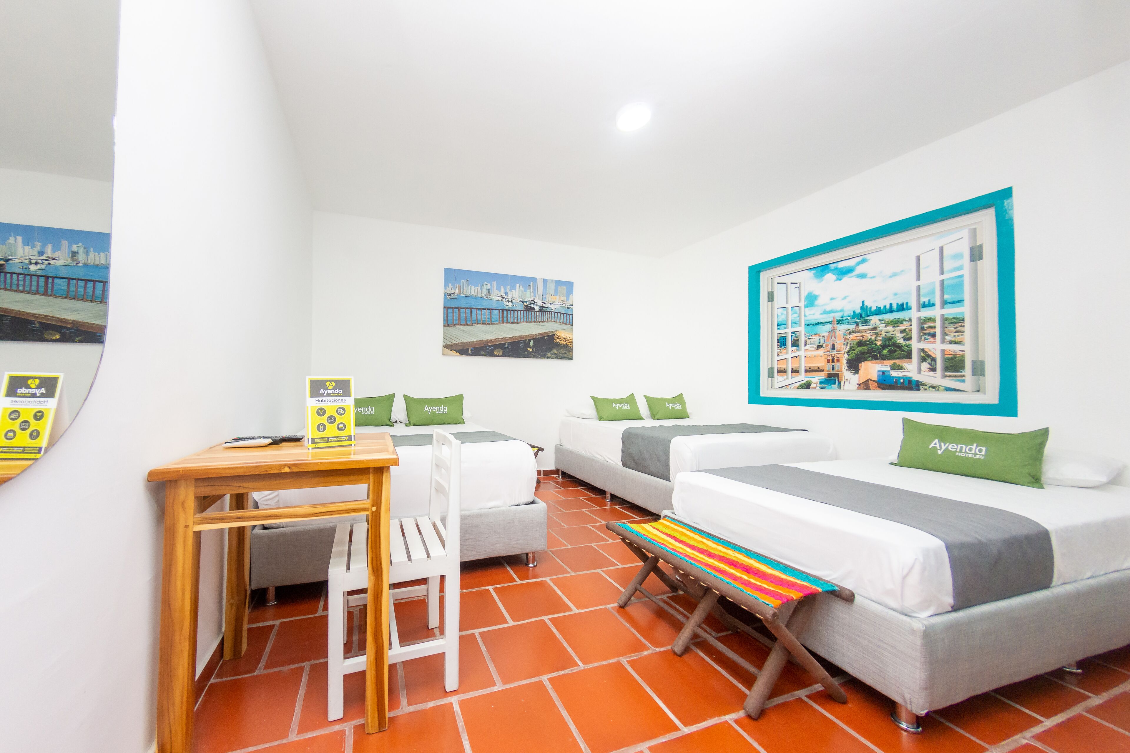 family room | desk, free wifi, bed sheets