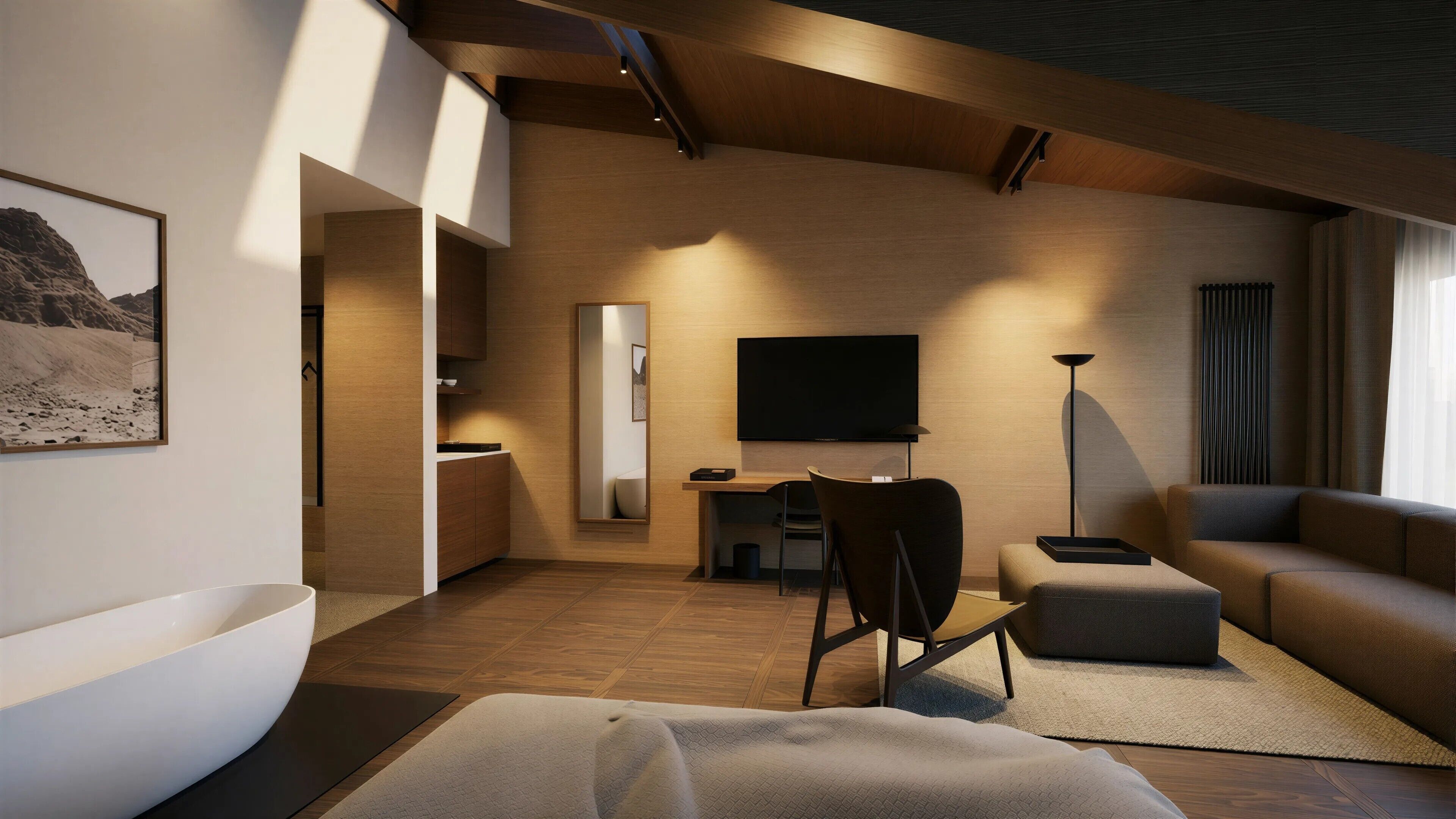 Deluxe Suite, Bathtub | 2 bedrooms, individually decorated, individually furnished