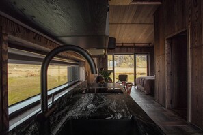 Standard Apartment | Private kitchen | Fridge, microwave, stovetop, dishwasher