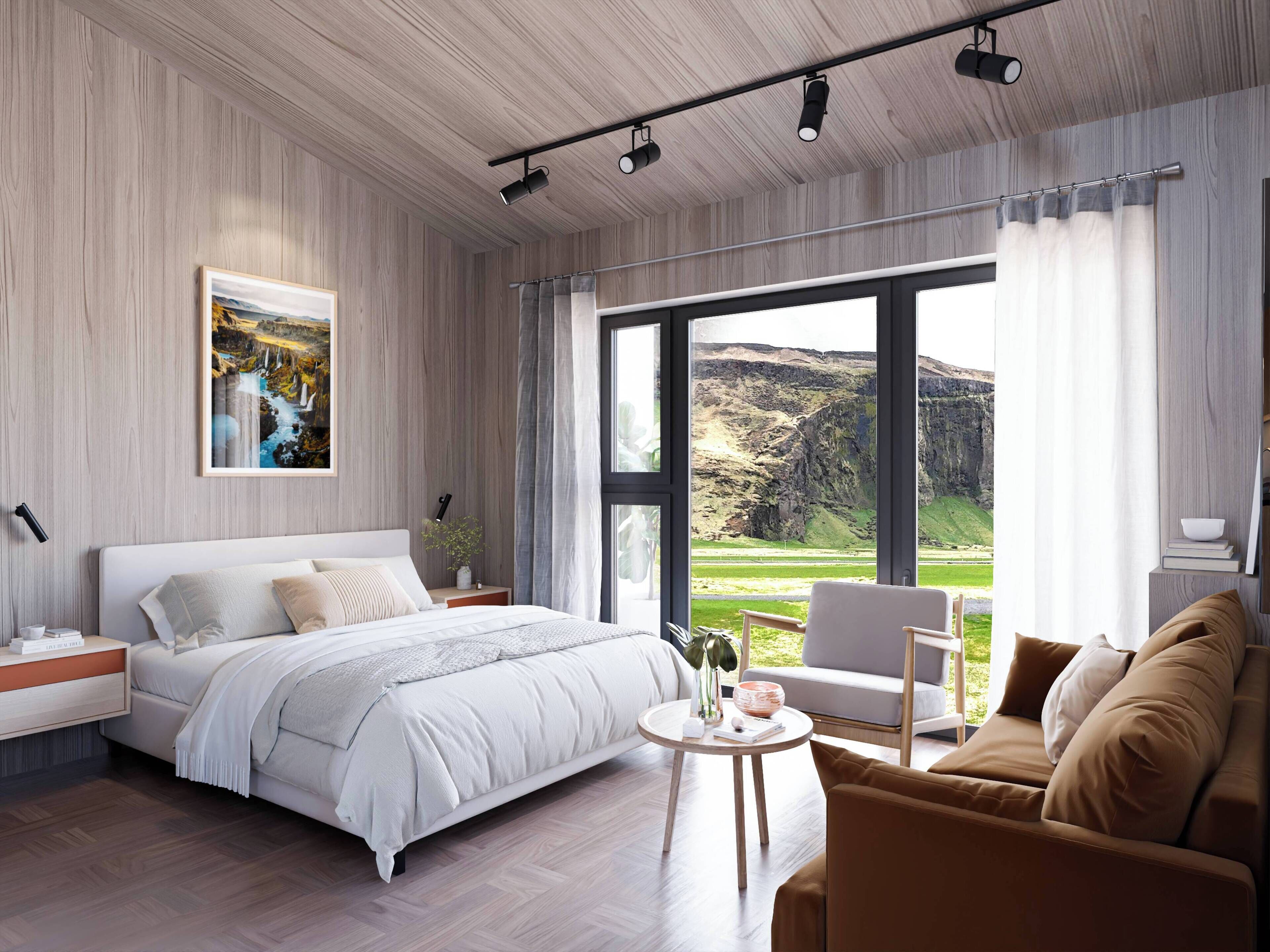 2 Schlafzimmer, Verdunkelungsvorhänge, schallisolierte Zimmer