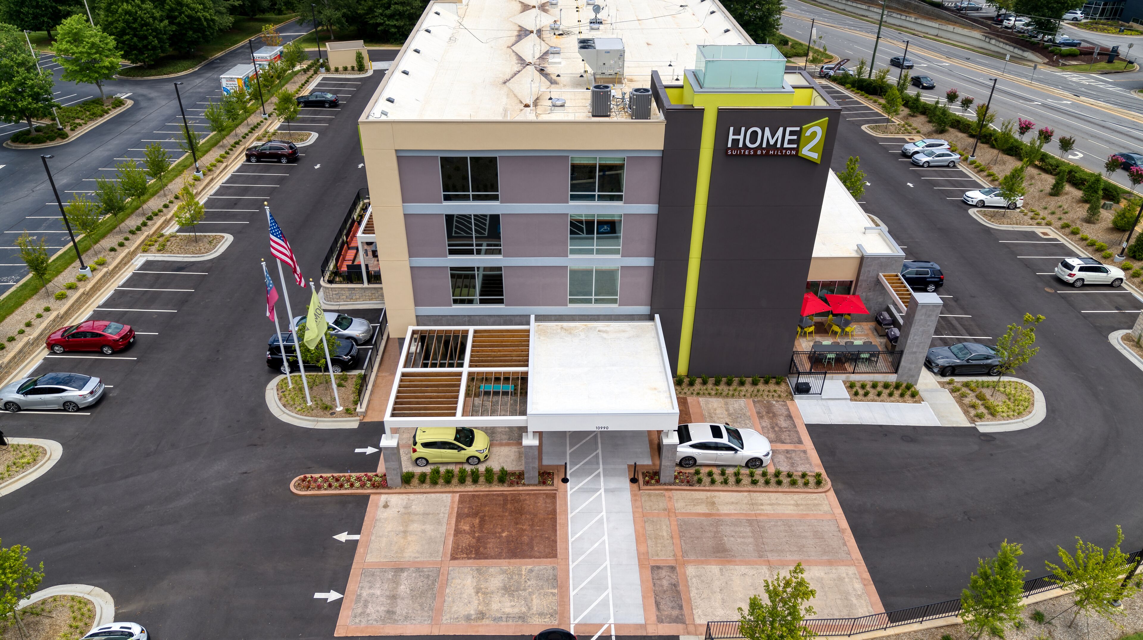 Fachada da propriedade