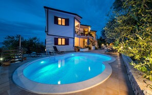 Pool - Apartment 294/648 (Istria - Labin), 800m from the beach (Labin)