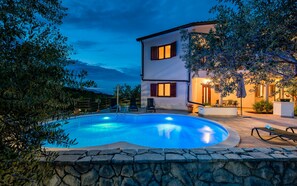 Pool - Apartment 294/652 (Istria - Labin), 800m from the beach (Labin)