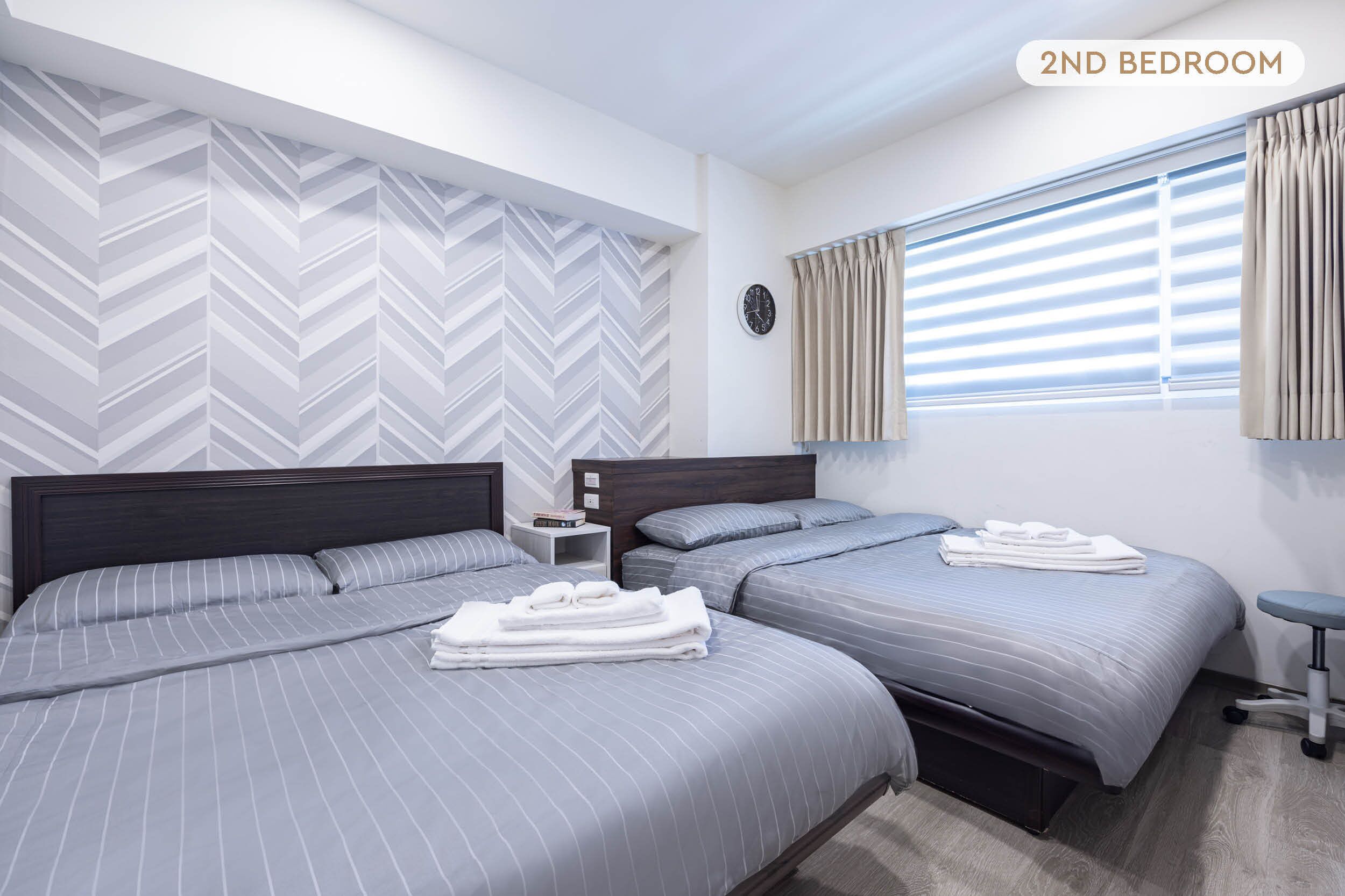 3 soverom, skrivebord, strykejern/-brett og wi-fi (inkludert)