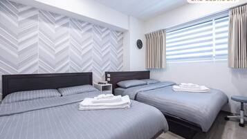 3 soverom, skrivebord, strykejern/-brett og wi-fi (inkludert)