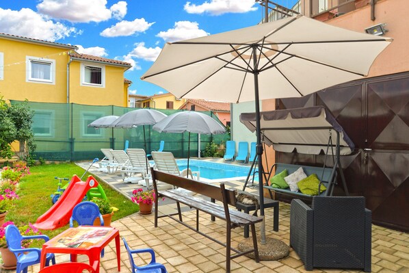 Una piscina climatizada