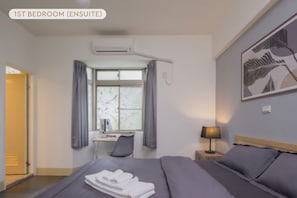 3 chambres, bureau, fer et planche à repasser, Wi-Fi gratuit