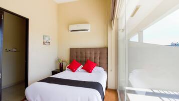 Wifi gratis y ropa de cama