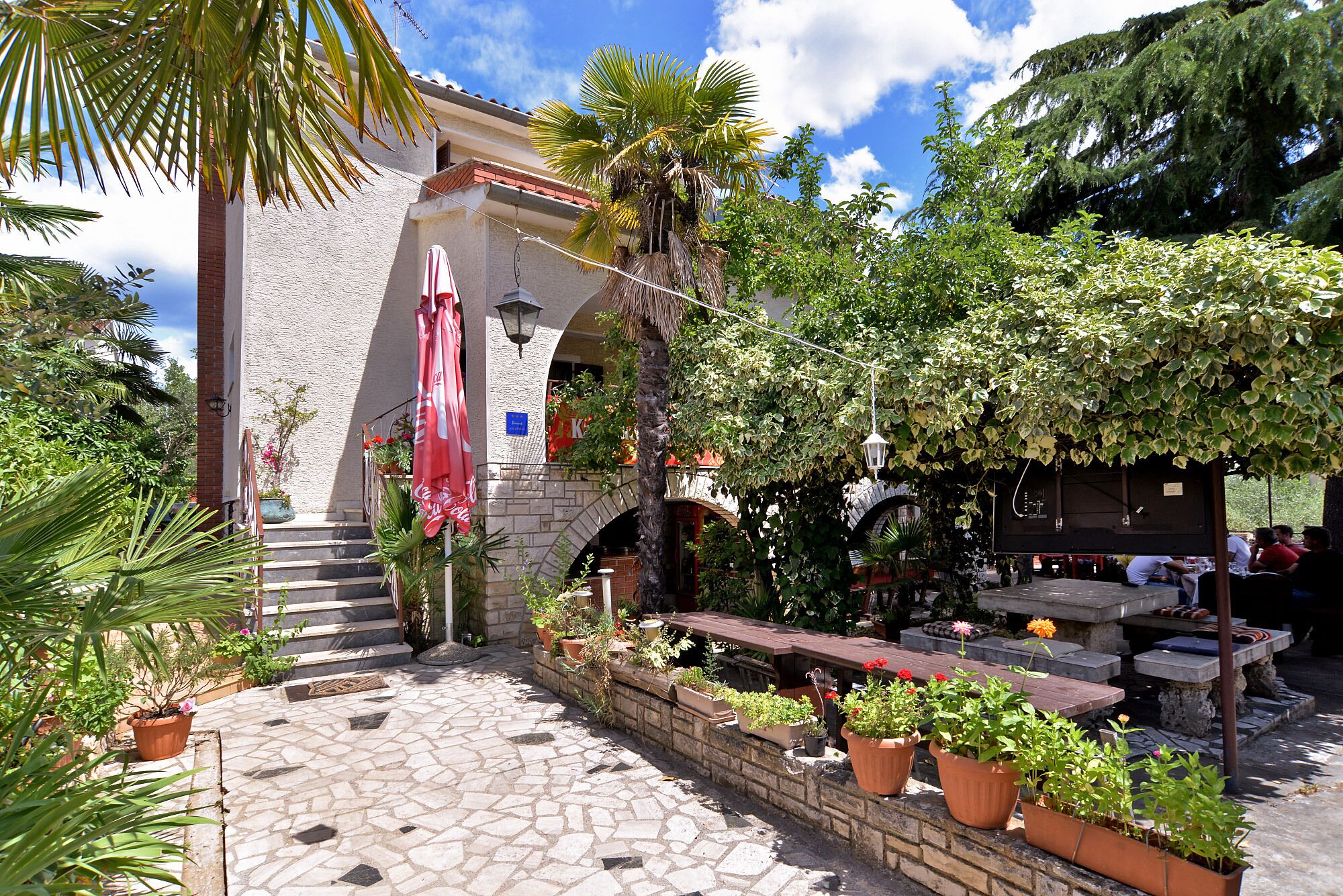 Restaurante al aire libre