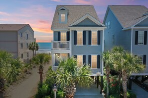 Exterior - 6BR Home w/ Private Pool Near Surfside Pier (Surfside Beach)