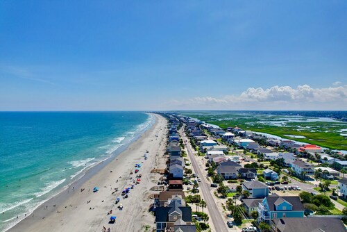 ** KAIKKI OSALLISTUVAT HINNAT ** Stressin lievitys - Oceanfront ja oma uima-allas