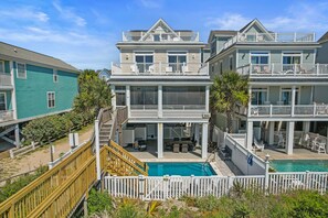 Exterior - 7BR Home Near Surfside Pier w/ Private Pool & Wi-Fi (Surfside Beach)