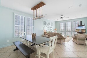 Dining - 4BR w/ Private Pool & Beach Views Near Garden City Pier (Garden City Beach)