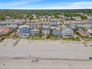 Exterior - Ocean View Home Pet-Friendly w/ Private Beach Access & Balcony (Surfside Beach)
