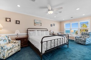 7 bedrooms, iron/ironing board, free WiFi, bed sheets - Oceanfront 7BR Home w/ Beach Access & Stunning Ocean Views (Garden City)