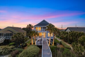 Exterior - Oceanfront 7BR Home w/ Beach Access & Stunning Ocean Views (Garden City)