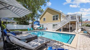Pool - Beach House w/ Private Pool | Walk to Beach & Pier (Surfside Beach)