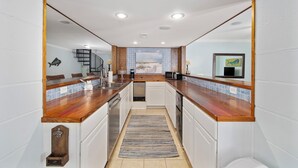 Private kitchen - Beach House w/ Private Pool | Walk to Beach & Pier (Surfside Beach)