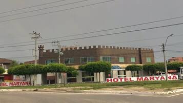 Façade de l’hébergement