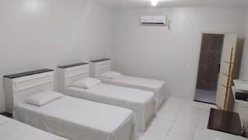 Quadruple Room | Hypo-allergenic bedding, minibar, desk, laptop workspace