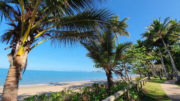 Beach nearby, beach towels
