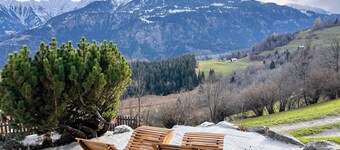 素晴らしい景色を望むシャレー、サウナ付き、6名まで宿泊可能!