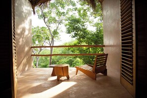 Standard Room, Ocean View | Terrace/patio - Monte Uzulu Boutique Hotel (Santa María Tonameca)