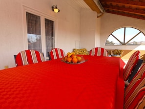Outdoor dining - Apartment 734/1720 (Istria - Medulin), 900m from the beach (Medulin)