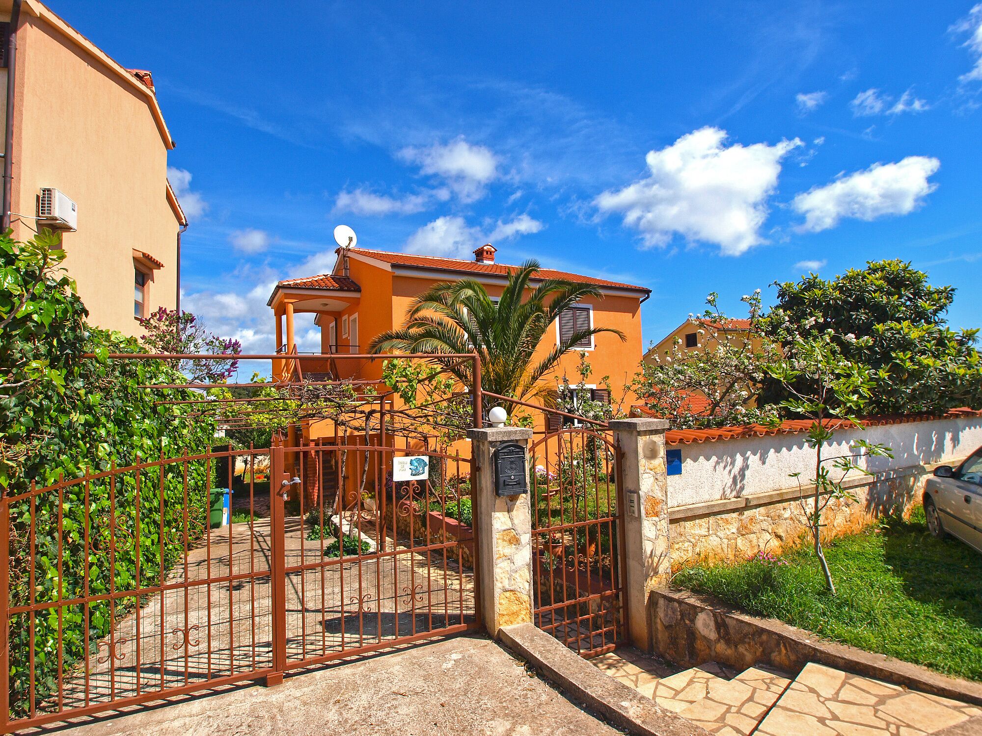 Enceinte de l’hébergement